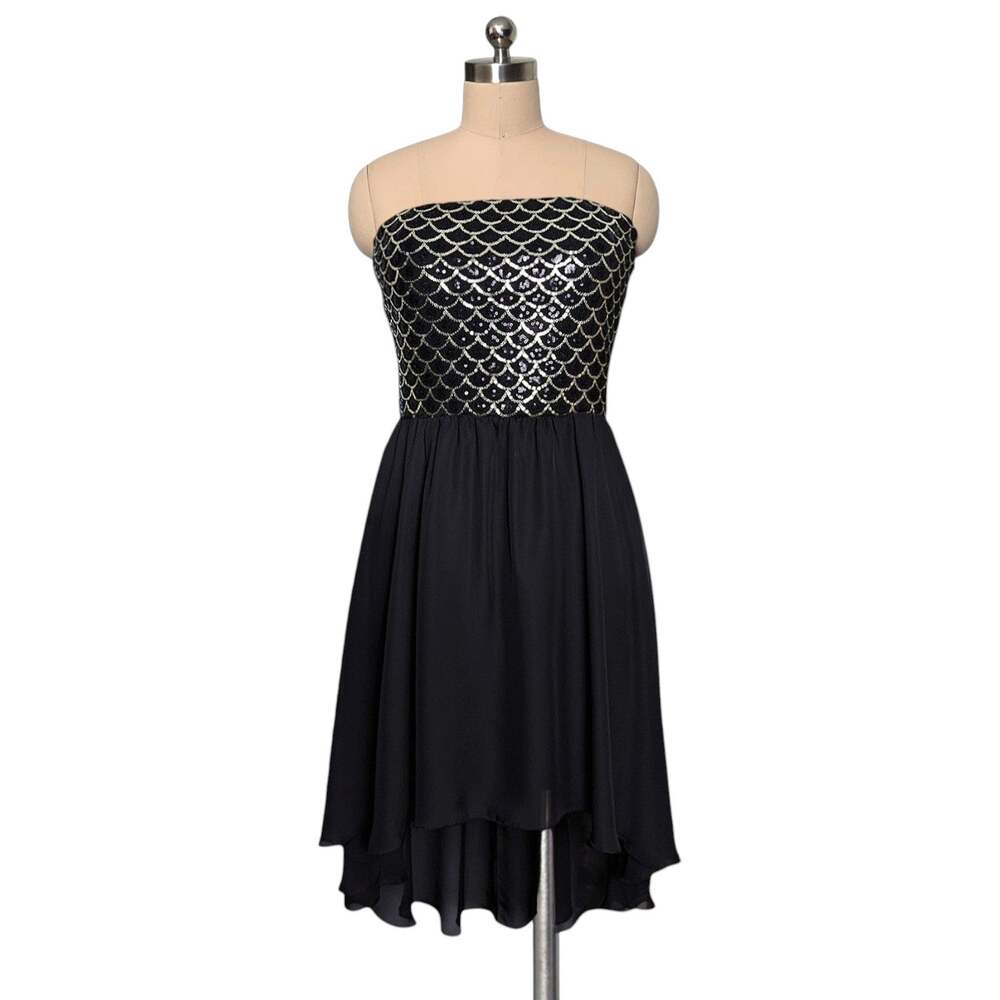 LOVEReign Love Reign Mermaid Sequins Sparkle Hi Lo Homecoming Party Dress XL